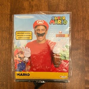 NWT Halloween Costume Super Mario Accessories - Adult Size